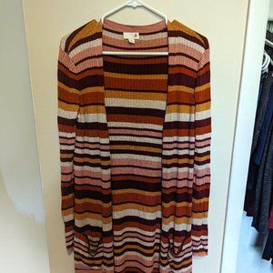 SO retro style duster sweater